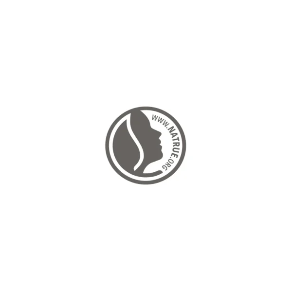 Circular logo featuring a face silhouette and a leaf with "www.natrue.org" encircling the edge on Hemptouch - CBD Hand Cream (75ml).